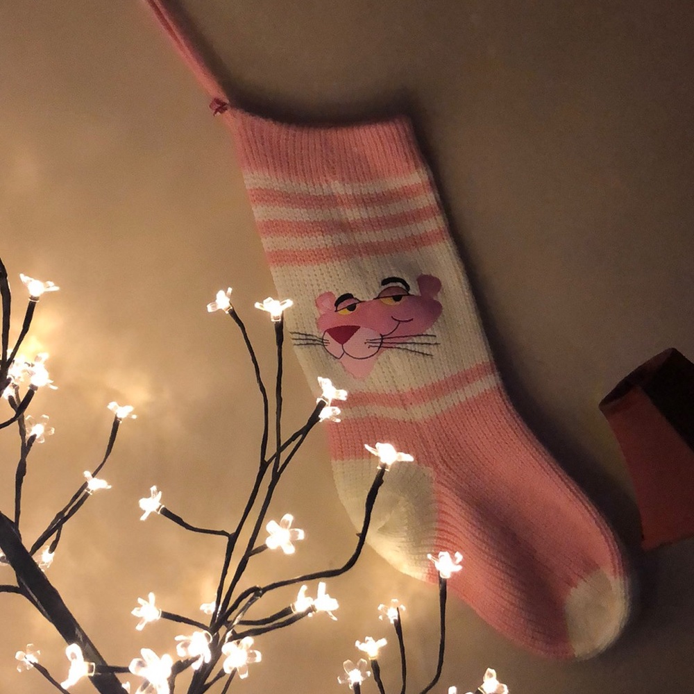 💕Unique Pink Panther Stocking 💕 - Picture 2 of 8
